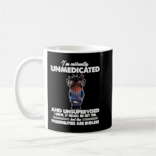 Mug Je suis actuellement non médicamenté et non superv