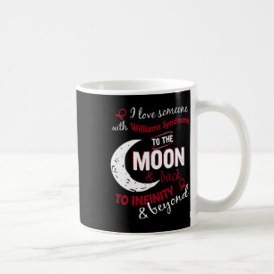 Mug Je suis amoureux de quelqu'un avec un ruban du syn