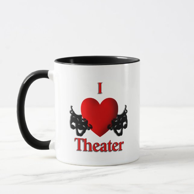 Mug Je suis amoureux du théâtre (Gauche)