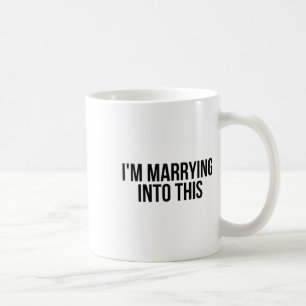 Mug Je Suis Amusant Dans Cette Fiance, Mariée Ou Salle