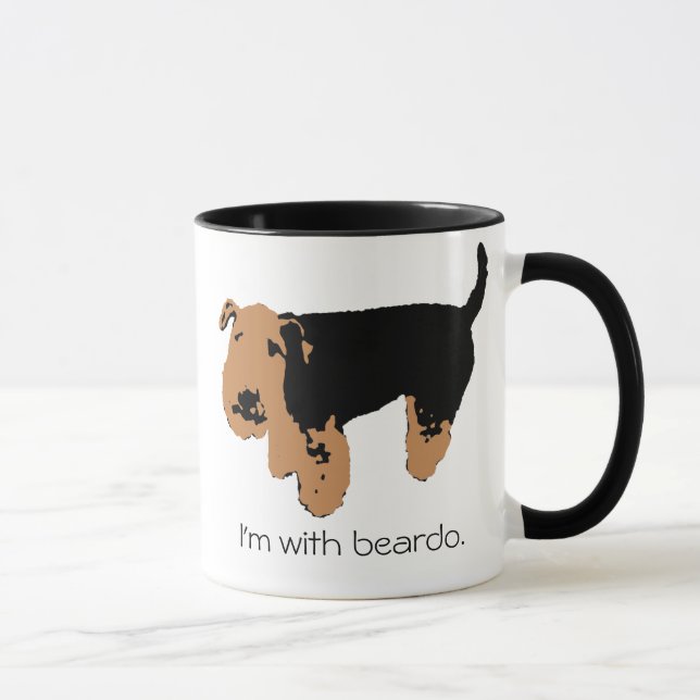Mug Je suis avec Beardo (Droite)