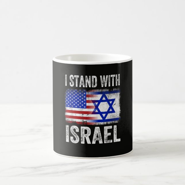 Mug Je suis avec Israël (Centre)