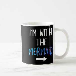 Mug Je Suis Avec La Sirène Drôle Sirène Paresseuse Hal