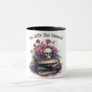 Mug Je suis avec les bannis, amoureux des livres