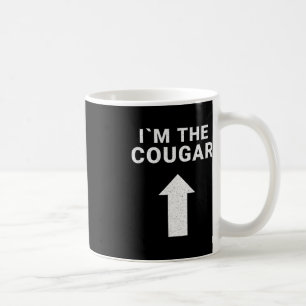 Mug Je suis avec l'Humour Cougar Halloween Cadeau d'an