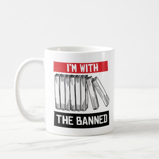 Mug Je suis avec l'interdiction (Gauche)