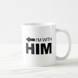 Mug Je suis avec lui (est parti)