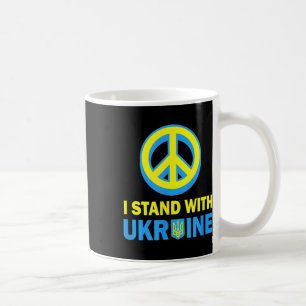 Mug Je Suis Avec L'Ukraine Chemise Le Drapeau Ukrainie