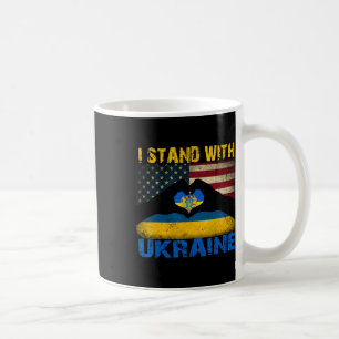 Mug Je suis avec l'Ukraine soutien à l'Ukraine Amour F