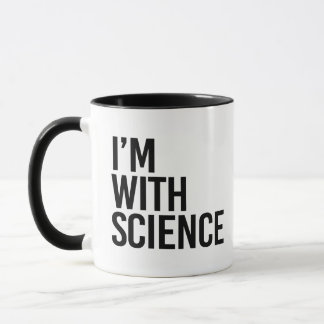 Mug Je suis avec Science