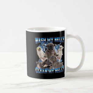 Mug Je suis Bble Laver Mon Ventre French Bulldog Brain