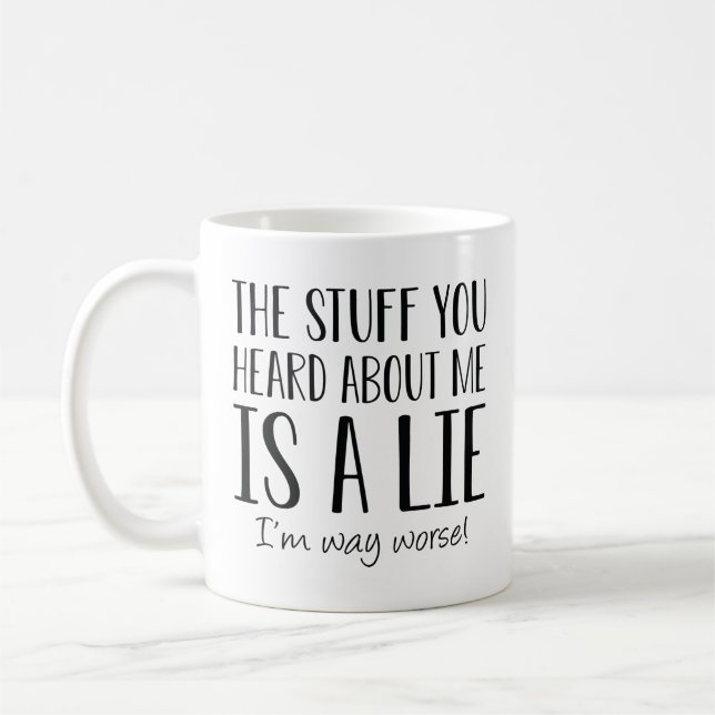 Mug Je suis bien pire (Gauche)