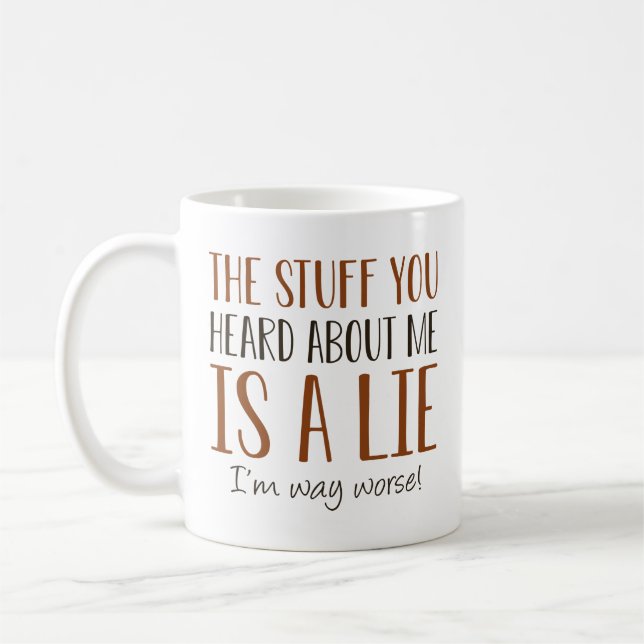 Mug Je suis bien pire (Gauche)