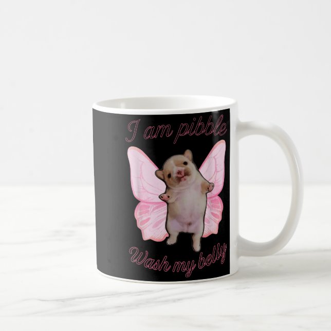 Mug Je suis capable de laver mon ventre Bble Meme Drôl (Droite)
