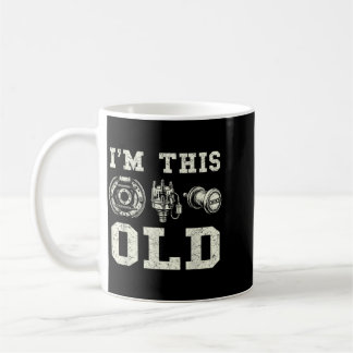 Mug Je suis ce vieux mécanicien drôle Humour de voitur