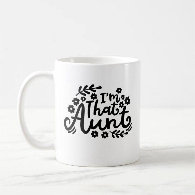 Mug "Je suis cette tante" (Gauche)