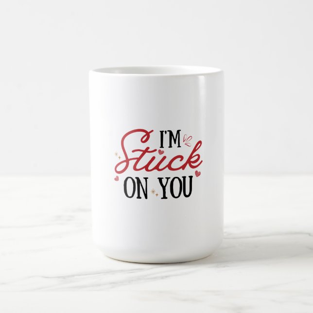 Mug Je suis coincé sur toi (Centre)