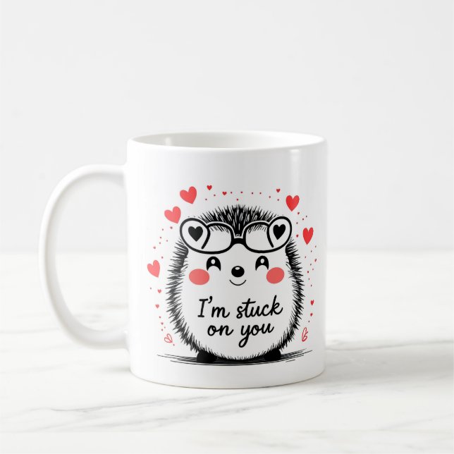 Mug Je suis coincé sur toi (Gauche)