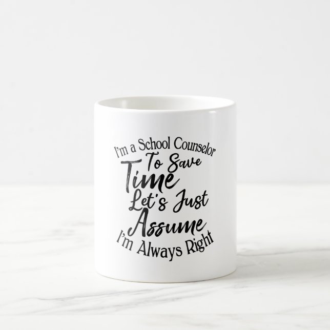 Mug Je suis conseiller scolaire pour gagner du temps (Centre)