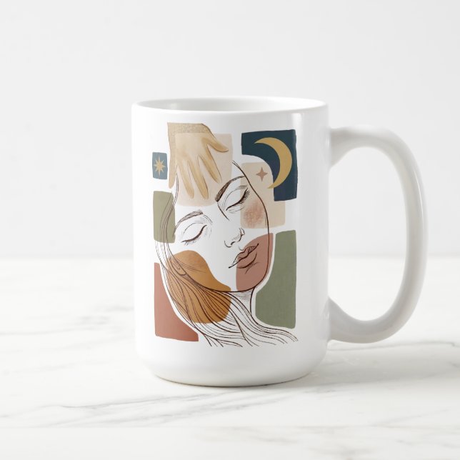 Mug JE SUIS CRÉÉ - De par le dessein (Droite)