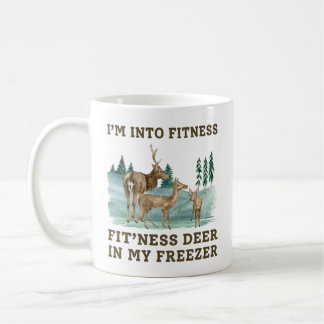 MUG JE SUIS DANS FITNESS FIT’NESS DEER DANS MON CONGÉL