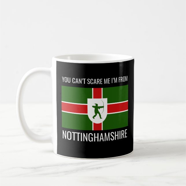 Mug Je suis de Nottinghamshire // (Gauche)