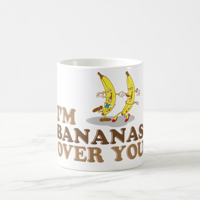 Mug Je suis des bananes au-dessus de vous - des (Centre)
