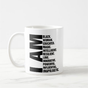 Mug Je suis des femmes noires muqueuses