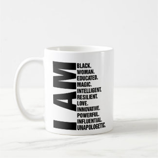 Mug Je suis des femmes noires muqueuses