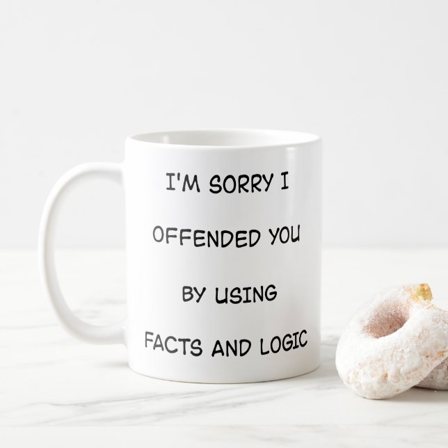 Mug je suis désolé (Avec donut)