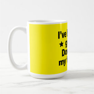 Mug Je suis devenu bon... Ne le dites pas à mes amis !