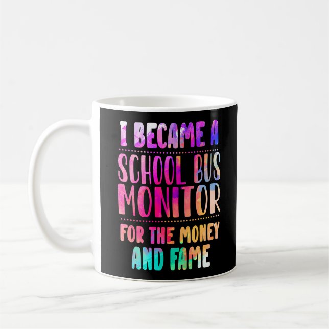 Mug Je Suis Devenu Un Moniteur De Bus Scolaire De L'Ar (Gauche)