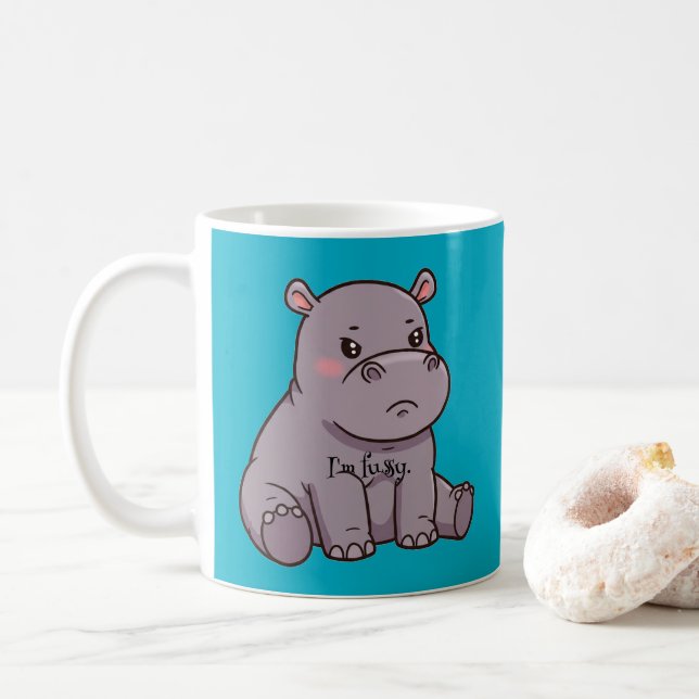 Mug Je suis difficile (Avec donut)