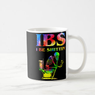 Mug Je suis drôle de squelette Tie Dye