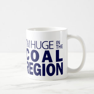 Mug Je suis énorme dans la région de charbon