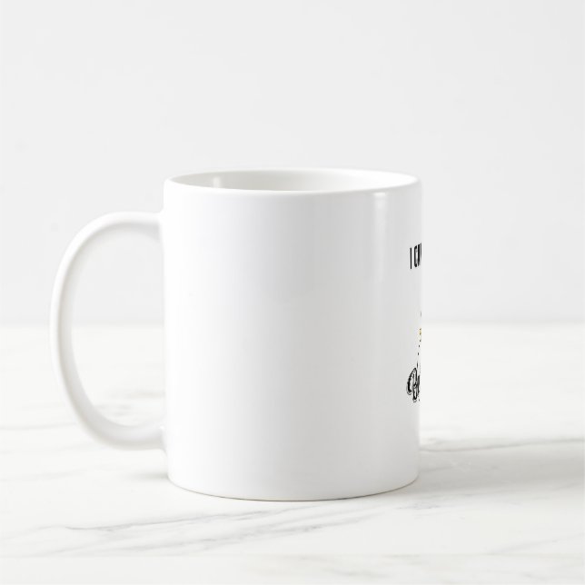 Mug Je suis entré comme un babterball Thanksgiving (Gauche)