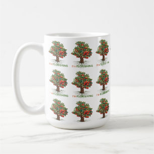Mug Je suis florissant – Arbre Inspirationnel de Crois