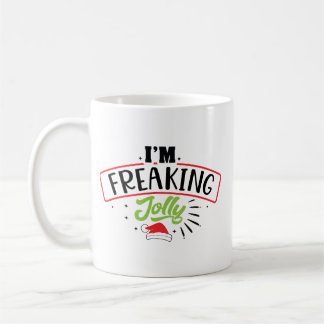 Mug Je suis follement joyeux Noël drôle