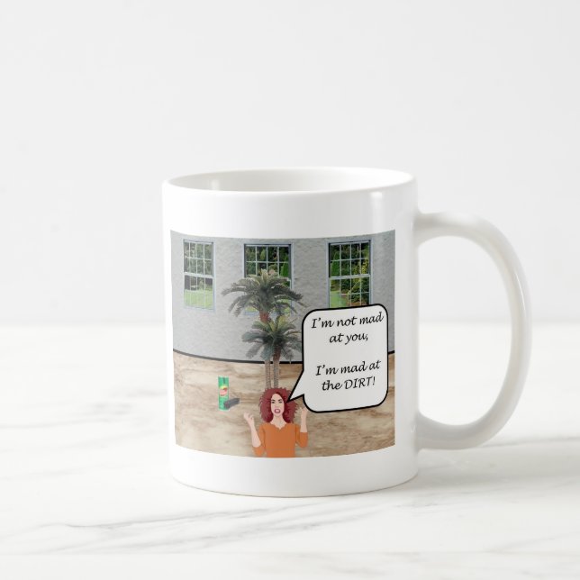 Mug Je suis fou à la saleté ! (Droite)