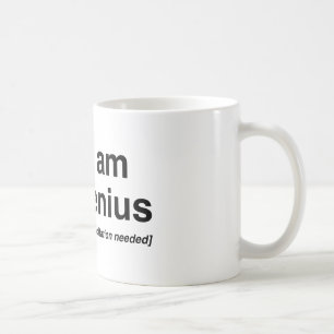 Mug Je suis génie