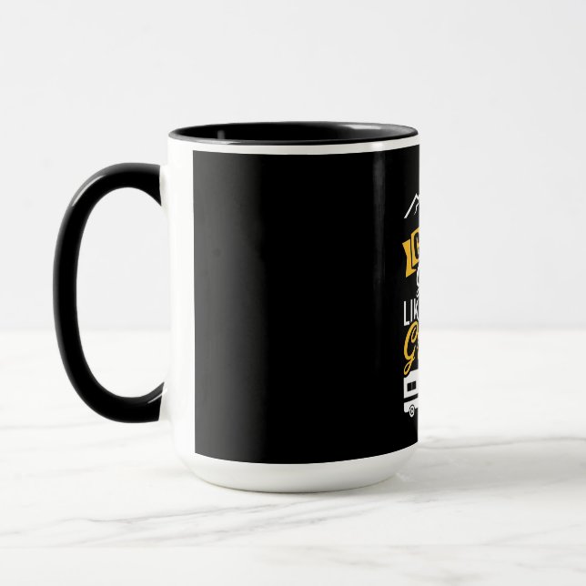 Mug Je Suis Grand-Mère De Camping (Gauche)