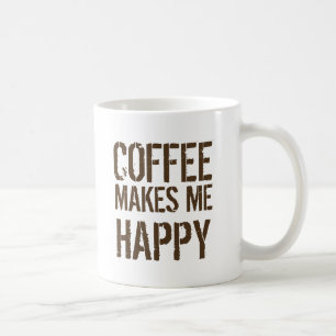 Mug Je Suis Heureux Amateur de Café