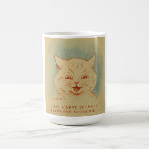 Mug Je Suis Heureux Parce Que Tout Le Monde M'Aime (Ch