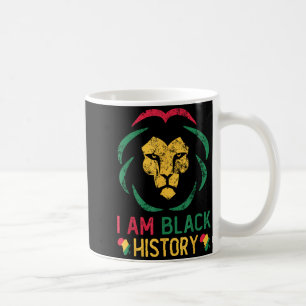Mug Je suis histoire noire afro-américain fierté noire