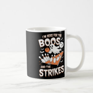 Mug Je suis ici pour les Boos et les grèves Halloween