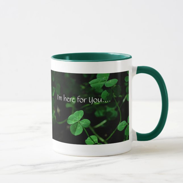 Mug Je suis ici pour vous…. (Droite)