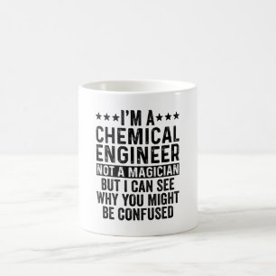 Mug Je suis Ingénieur Chimique Pas Un Magicien Drôle