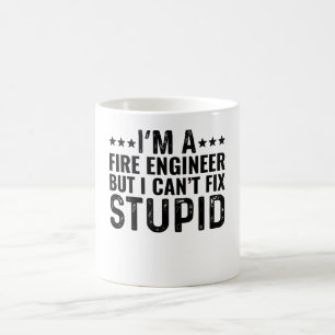 Mug Je suis Ingénieur Incendie, mais je ne peux pas ré