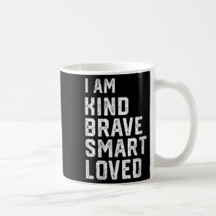 Mug Je Suis Intelligent Brave Forte Type Aimé Motivati