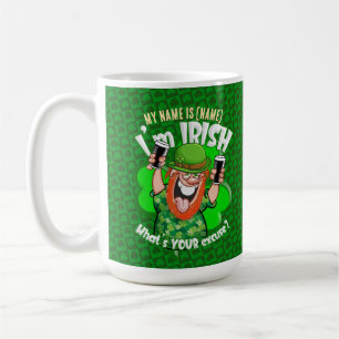 Mug Je suis Irlandais - Quelle est VOTRE excuse ?